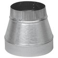 Imperial 9 Dia. x 8 in. Dia. Galvanized Steel Furnace Pipe Reducer 48653